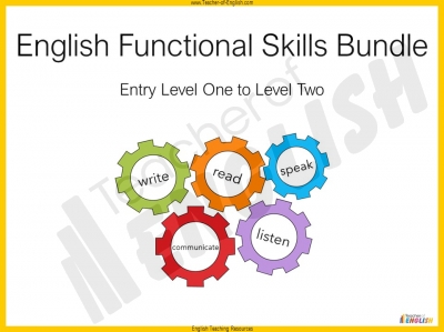Functional Skills English Bundle Teaching Resources